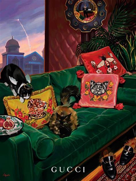 gucci accessori testa animale|Décor & Lifestyle .